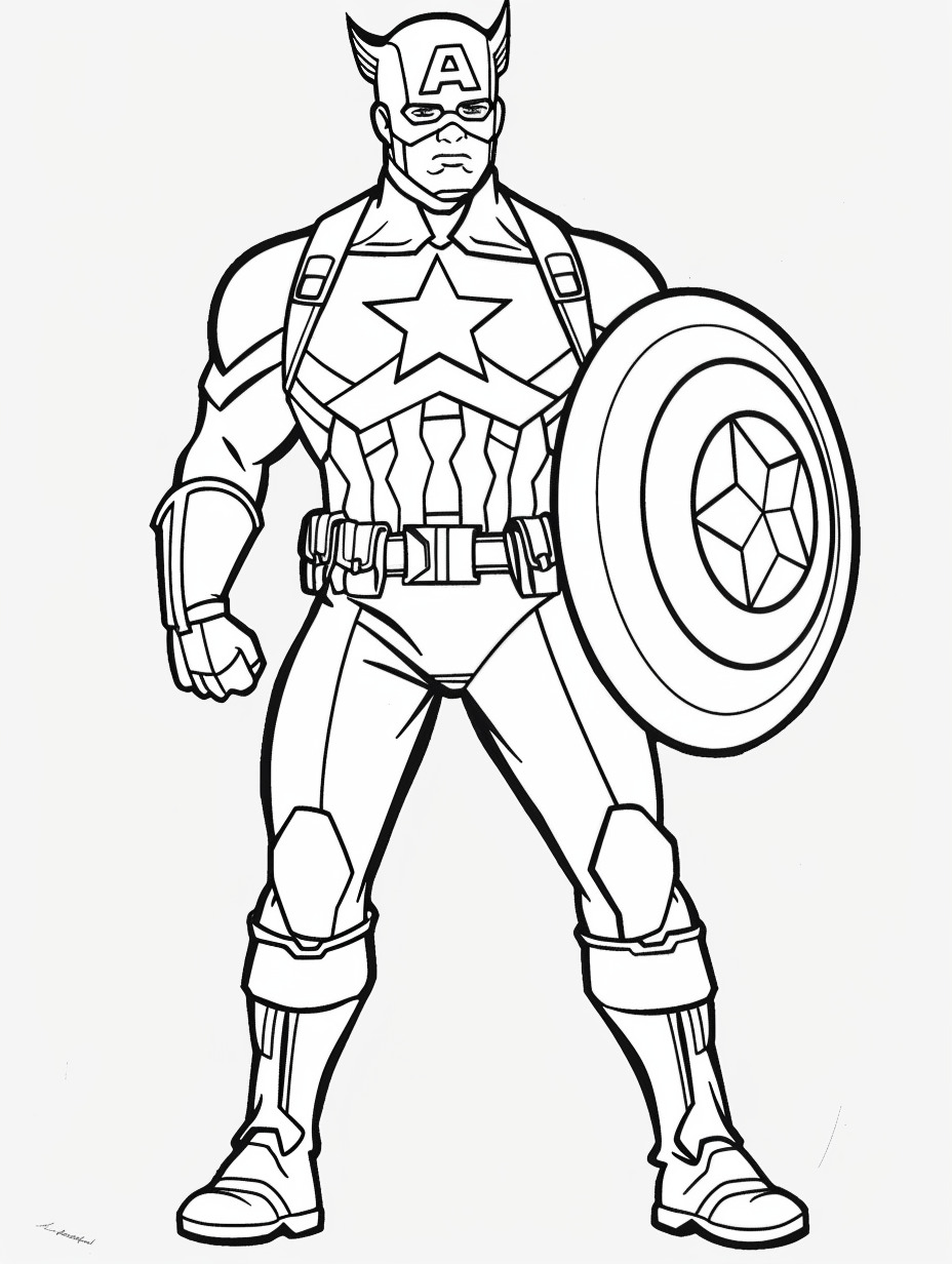 Avengers coloring page (14)