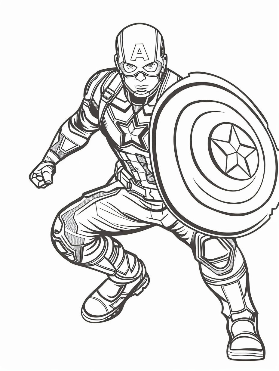 Avengers coloring page (15)