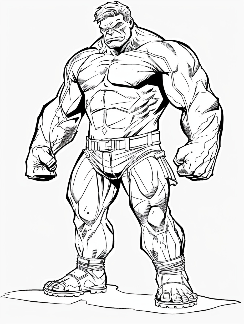 Avengers coloring page (8)