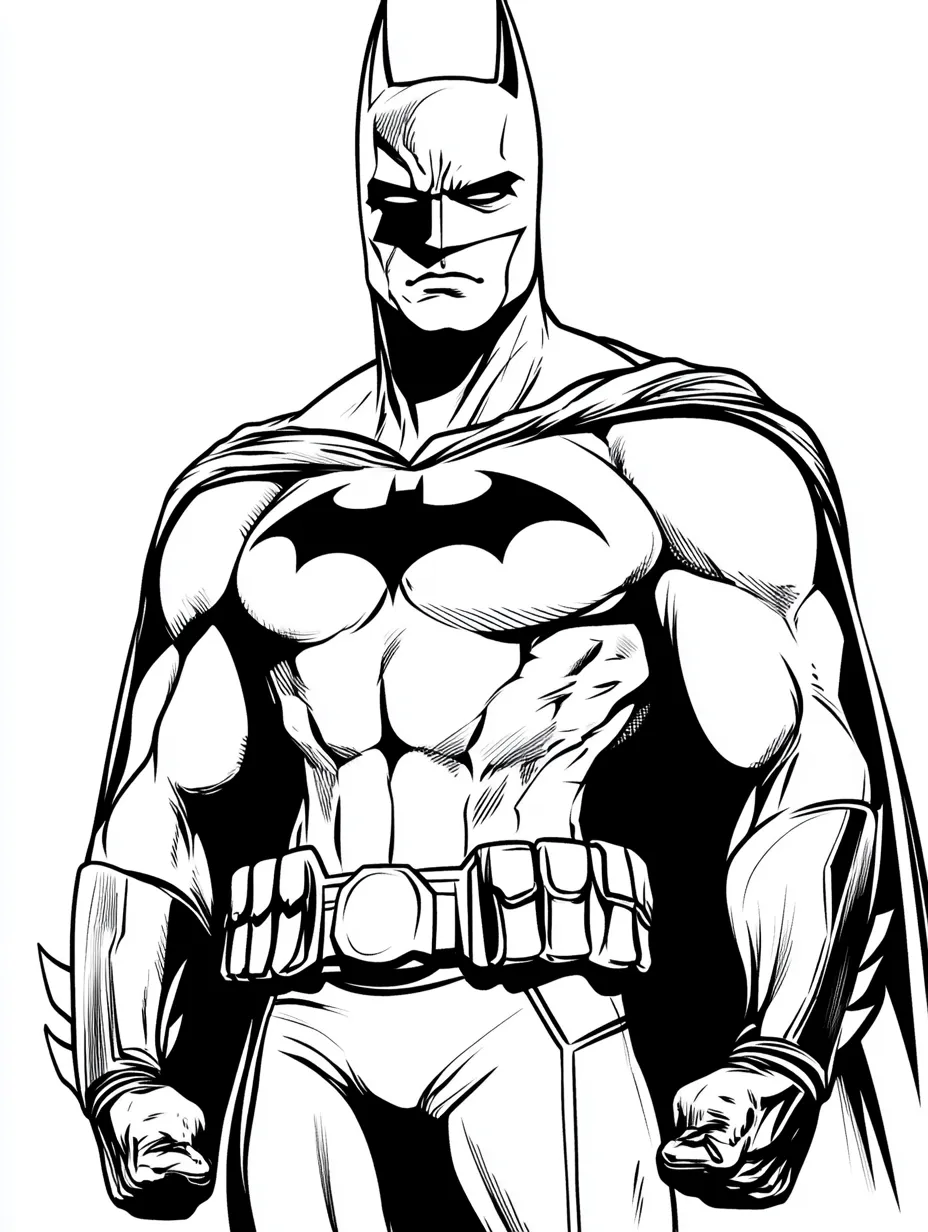 Batman coloring page (14)