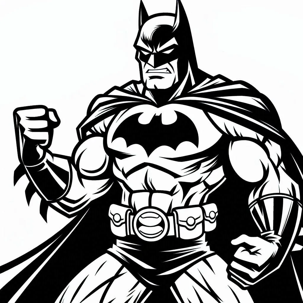 Batman coloring page (3)