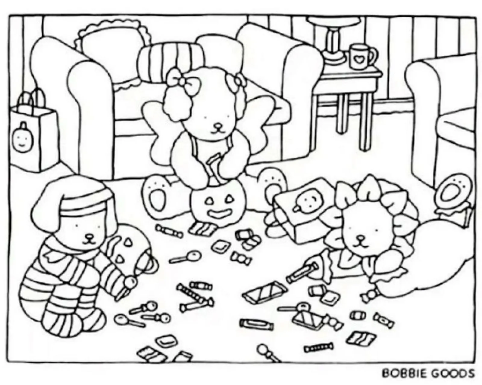 Bobbie Goods coloring page (84)