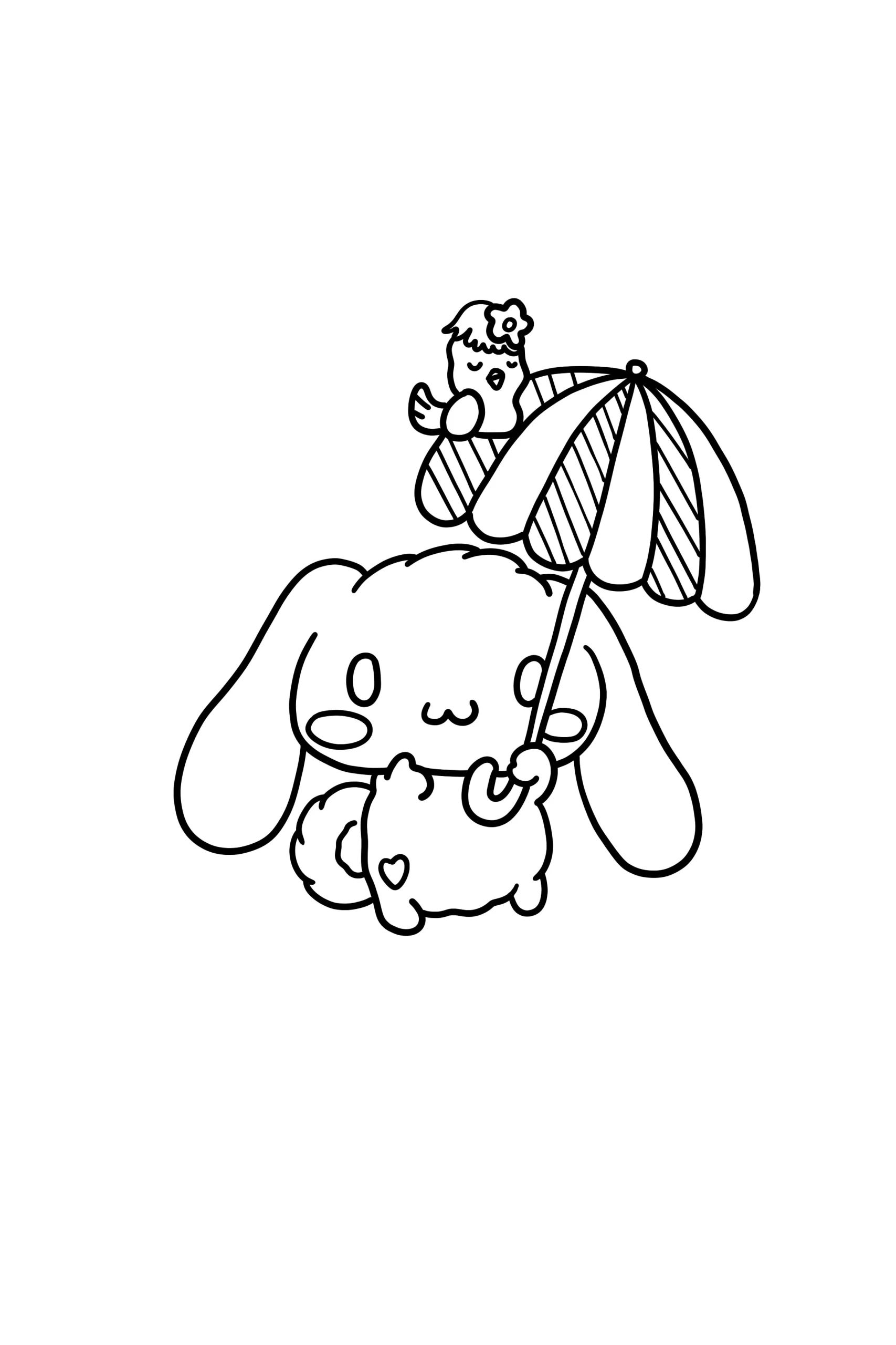 Cinnamoroll Coloring Pages