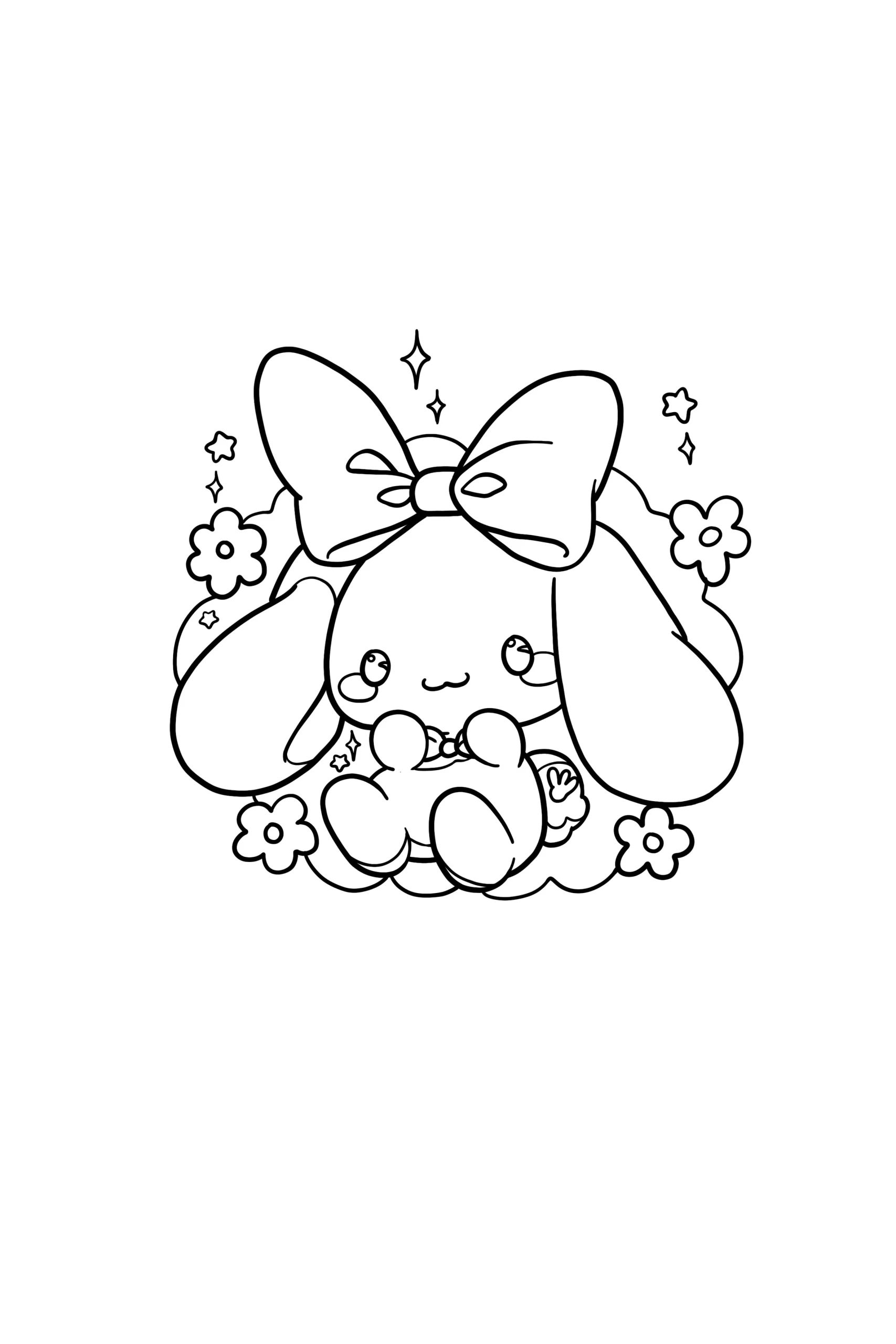 Cinnamoroll Coloring Pages