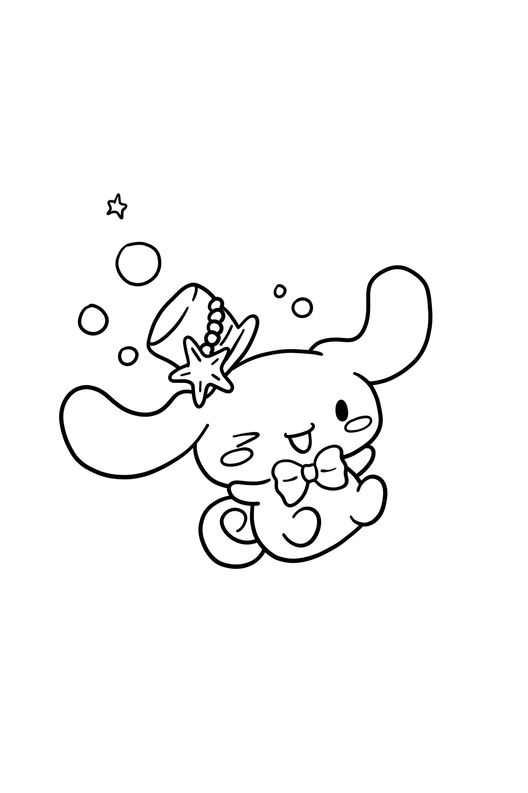 Cinnamoroll Coloring Pages