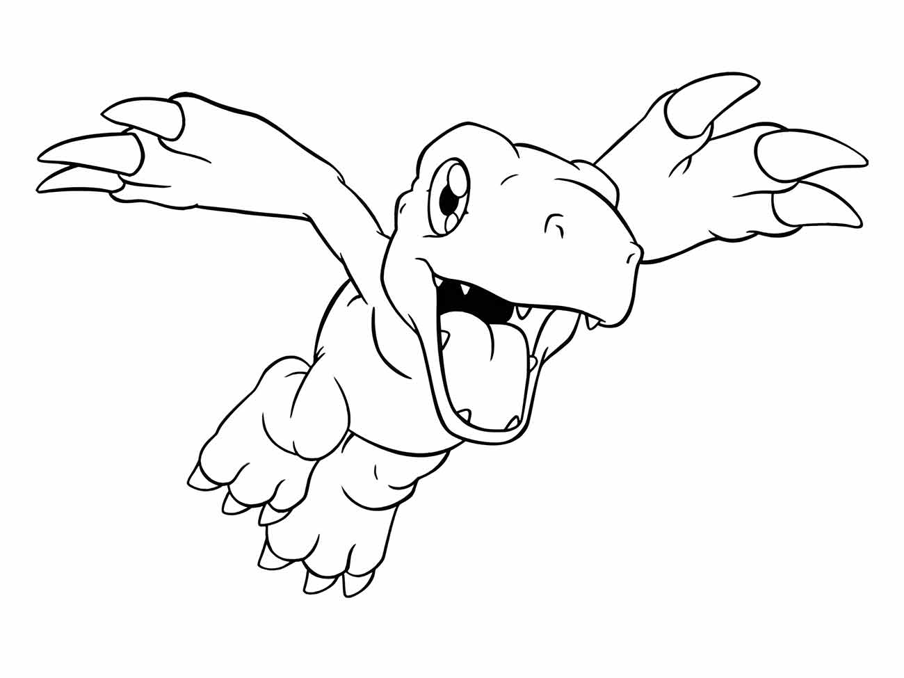 Digimon coloring page (19)