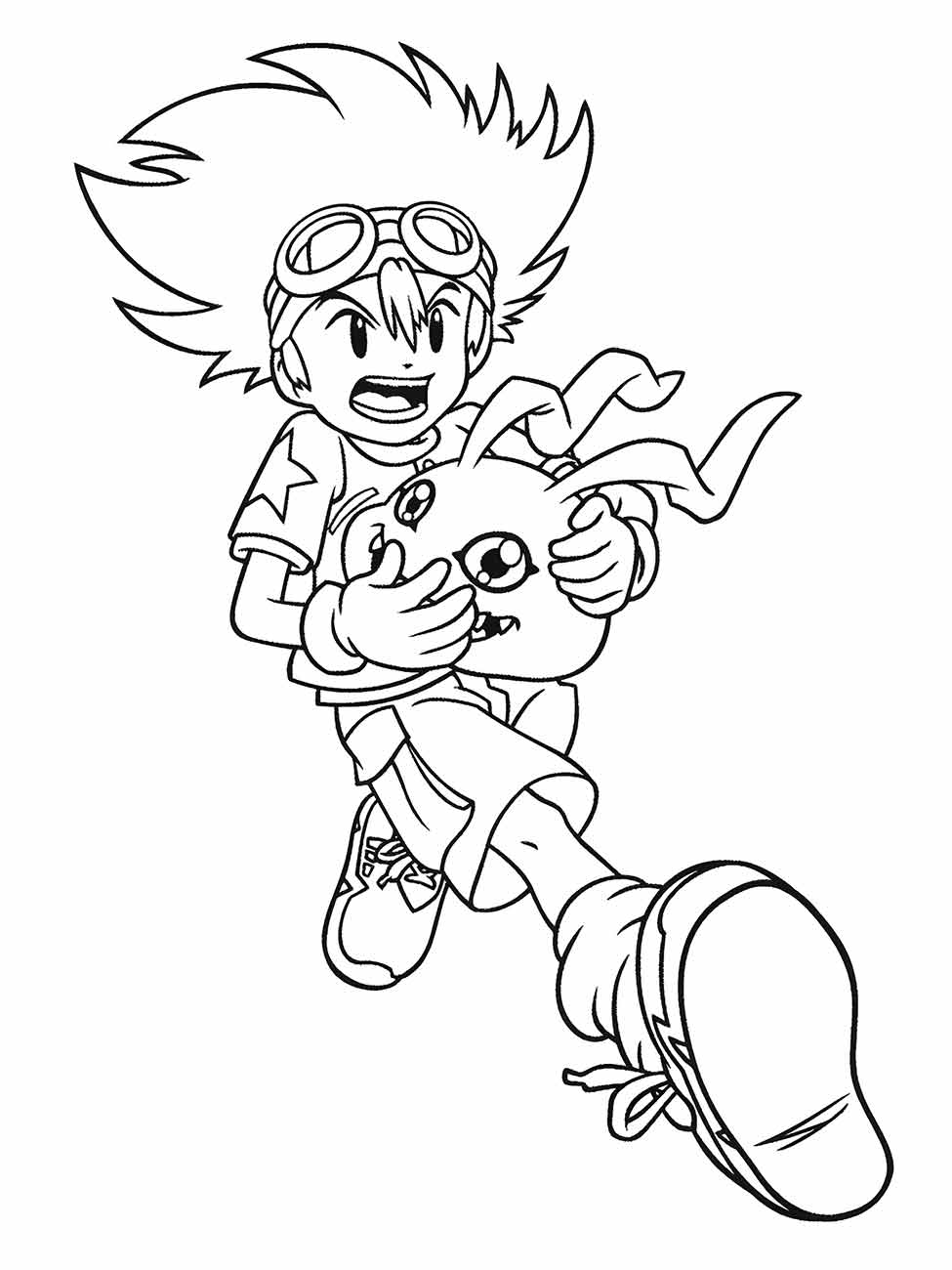 Digimon coloring page (26)