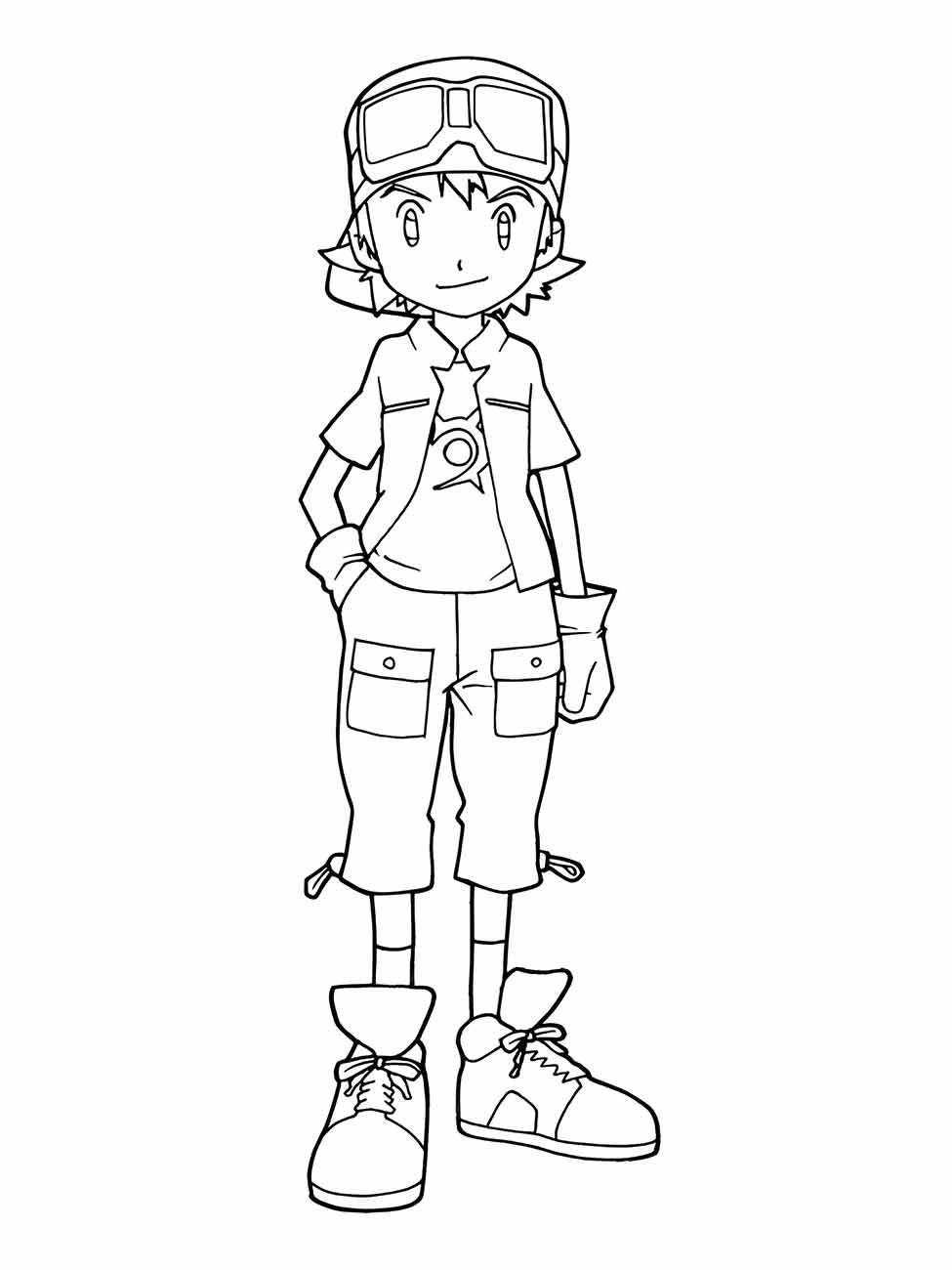 Digimon coloring page (28)