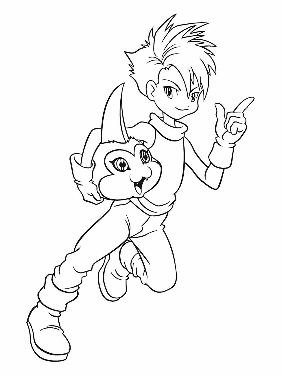 Digimon coloring page (31)