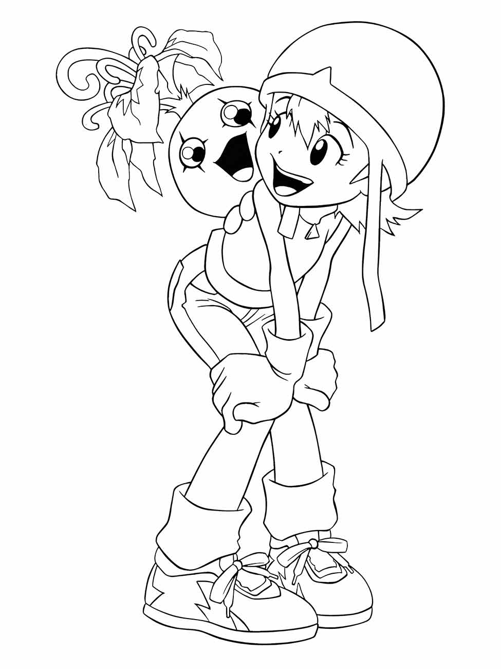 Digimon coloring page (32)