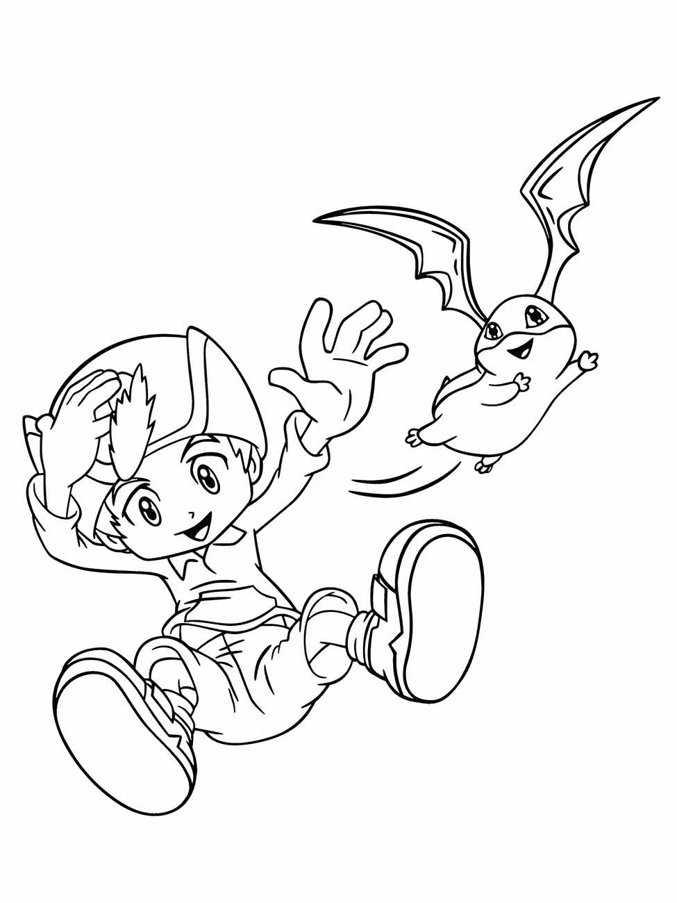 Digimon coloring page (35)