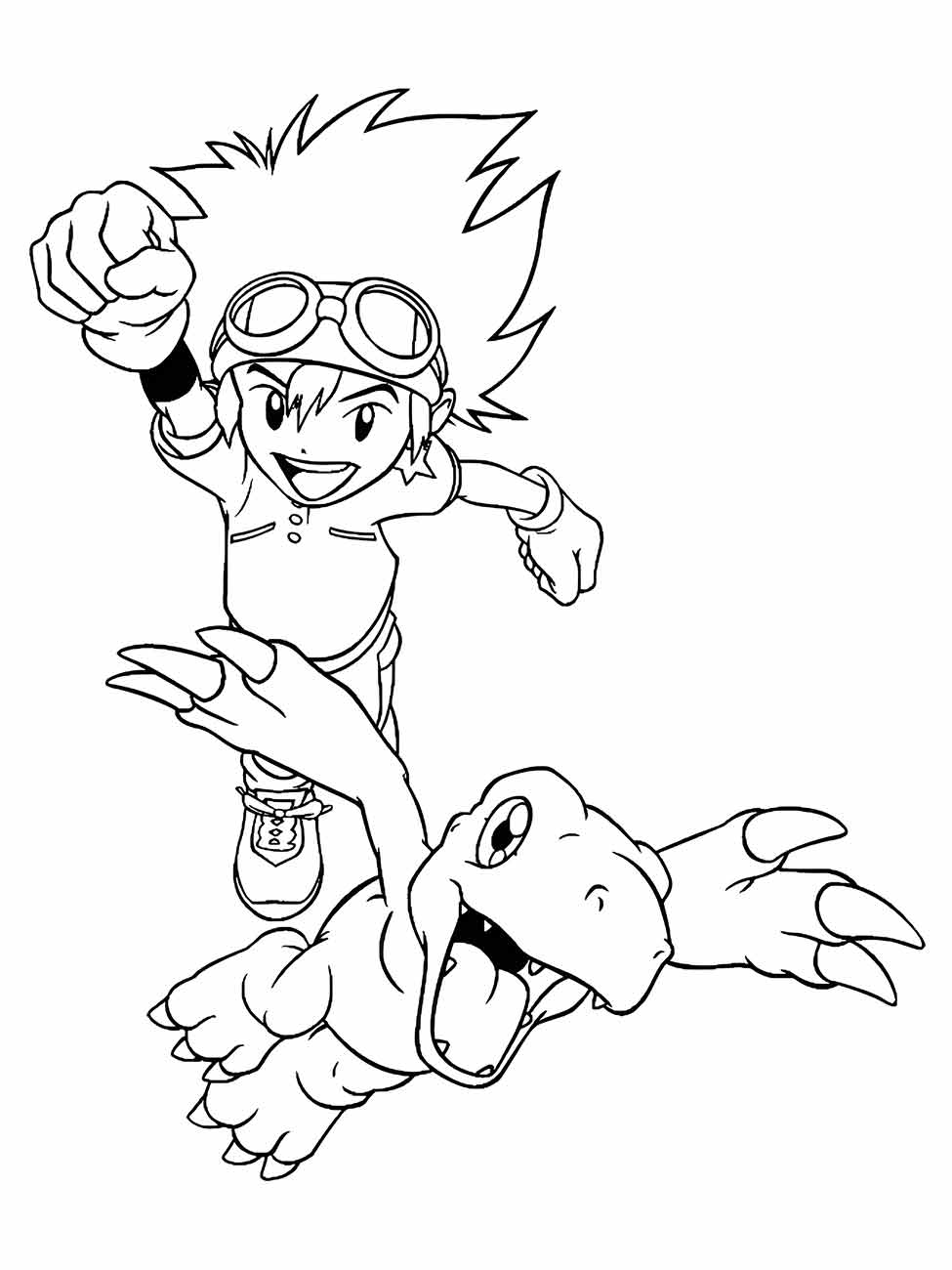 Digimon coloring page (36)