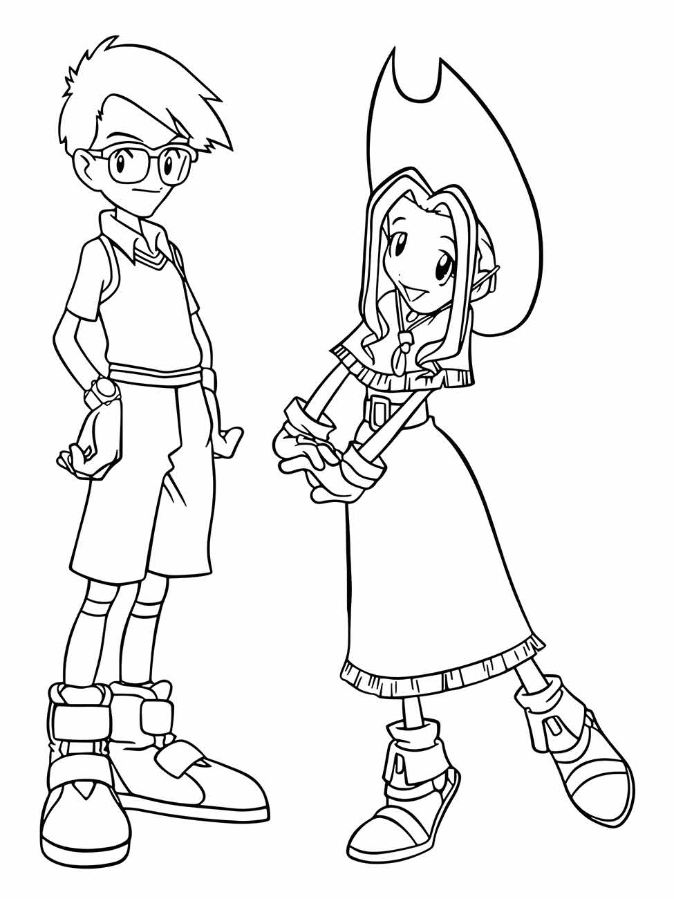 Digimon coloring page (37)