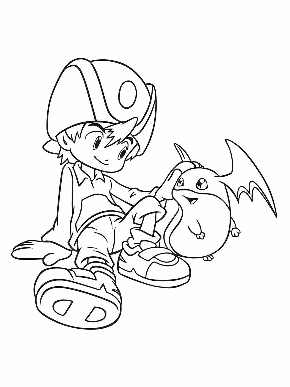 Digimon coloring page (38)