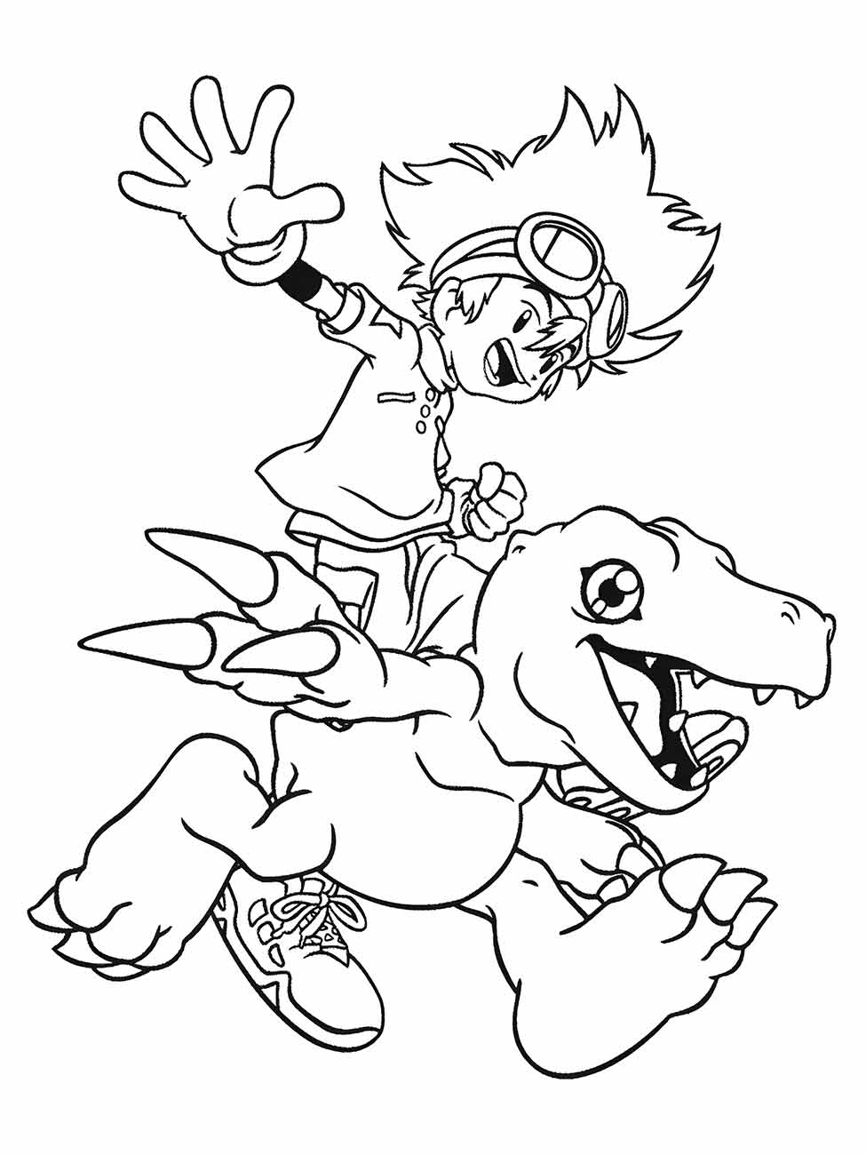 Digimon coloring page (39)