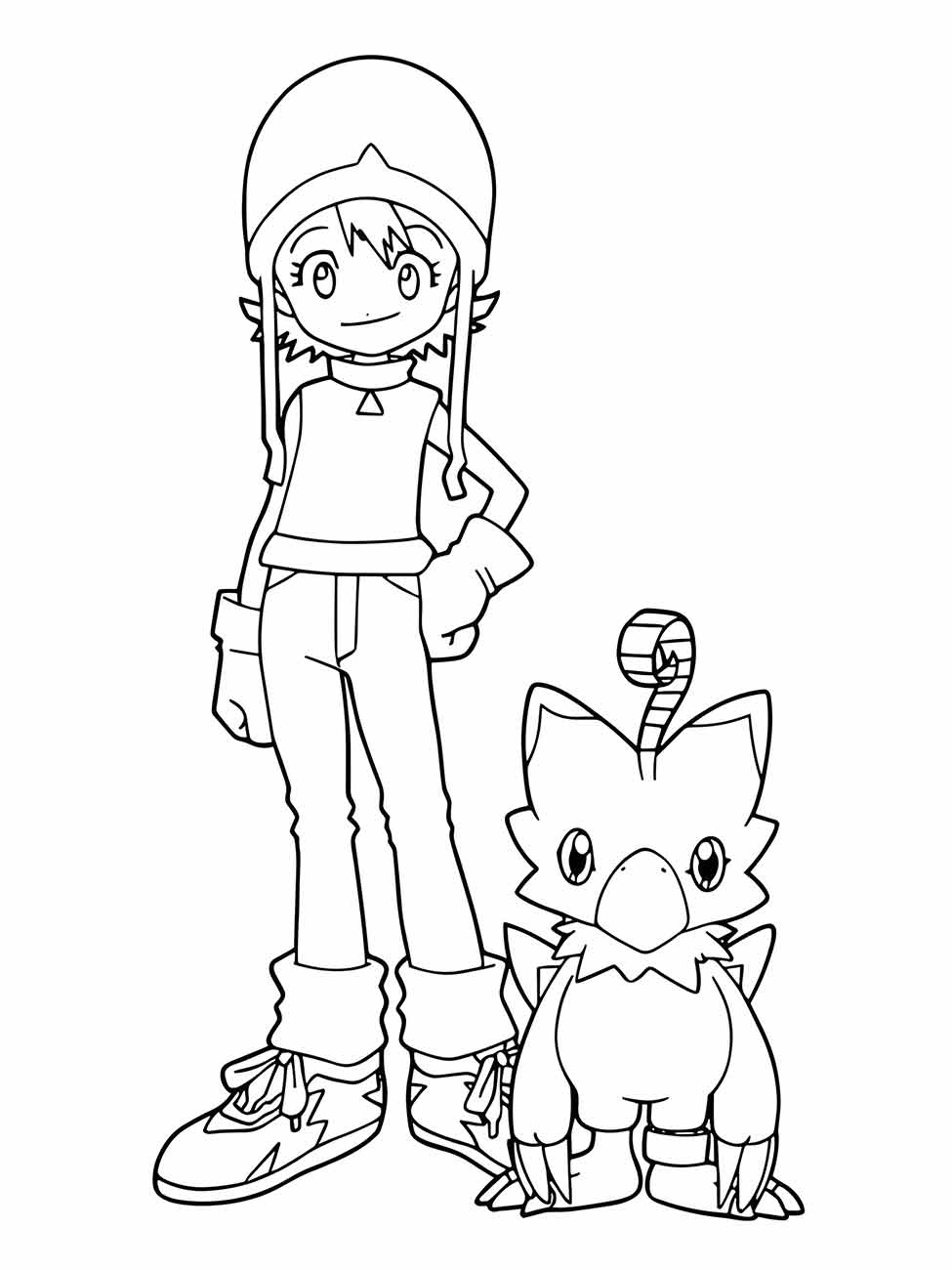 Digimon coloring page (41)