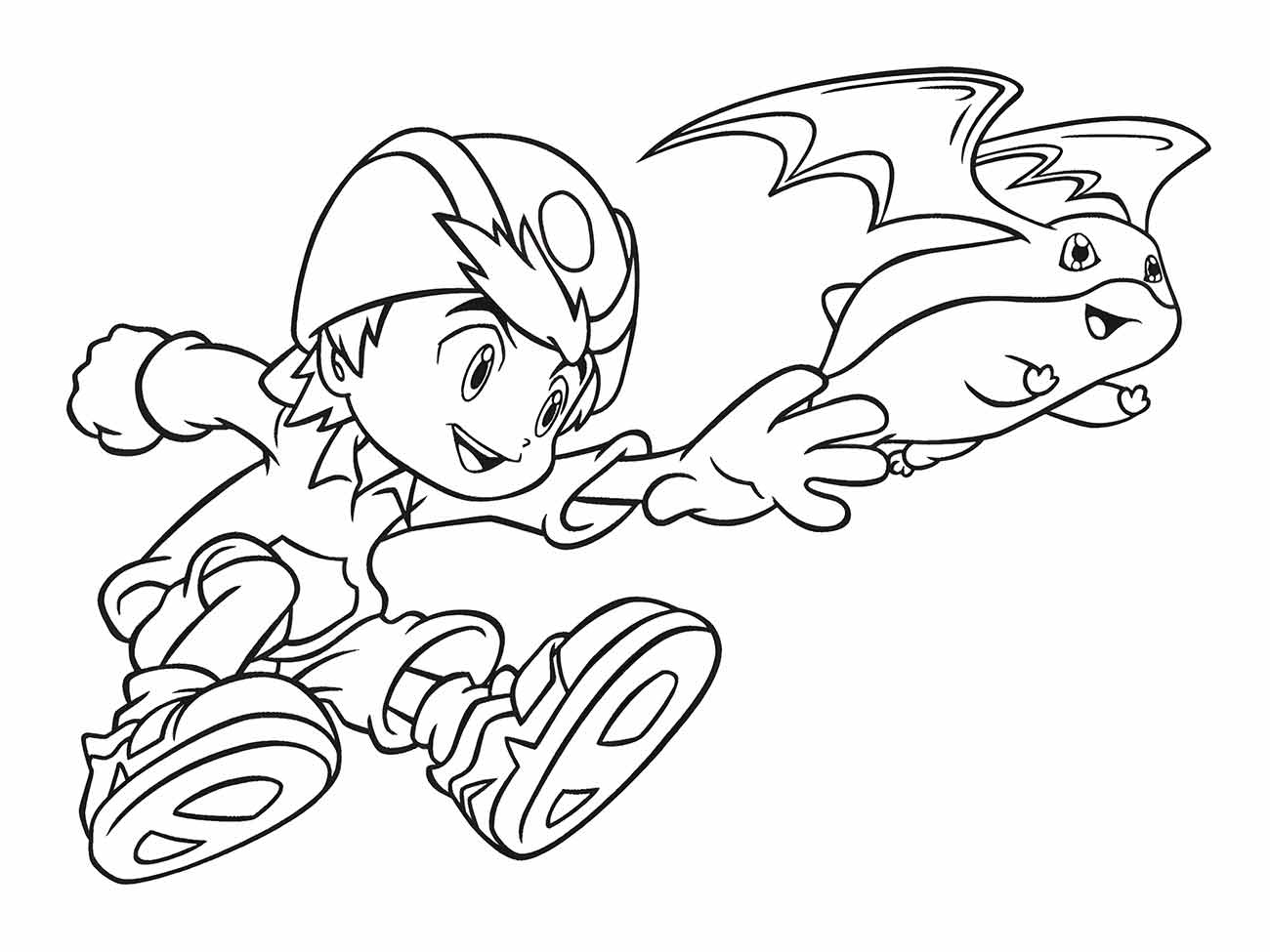 Digimon coloring page (43)