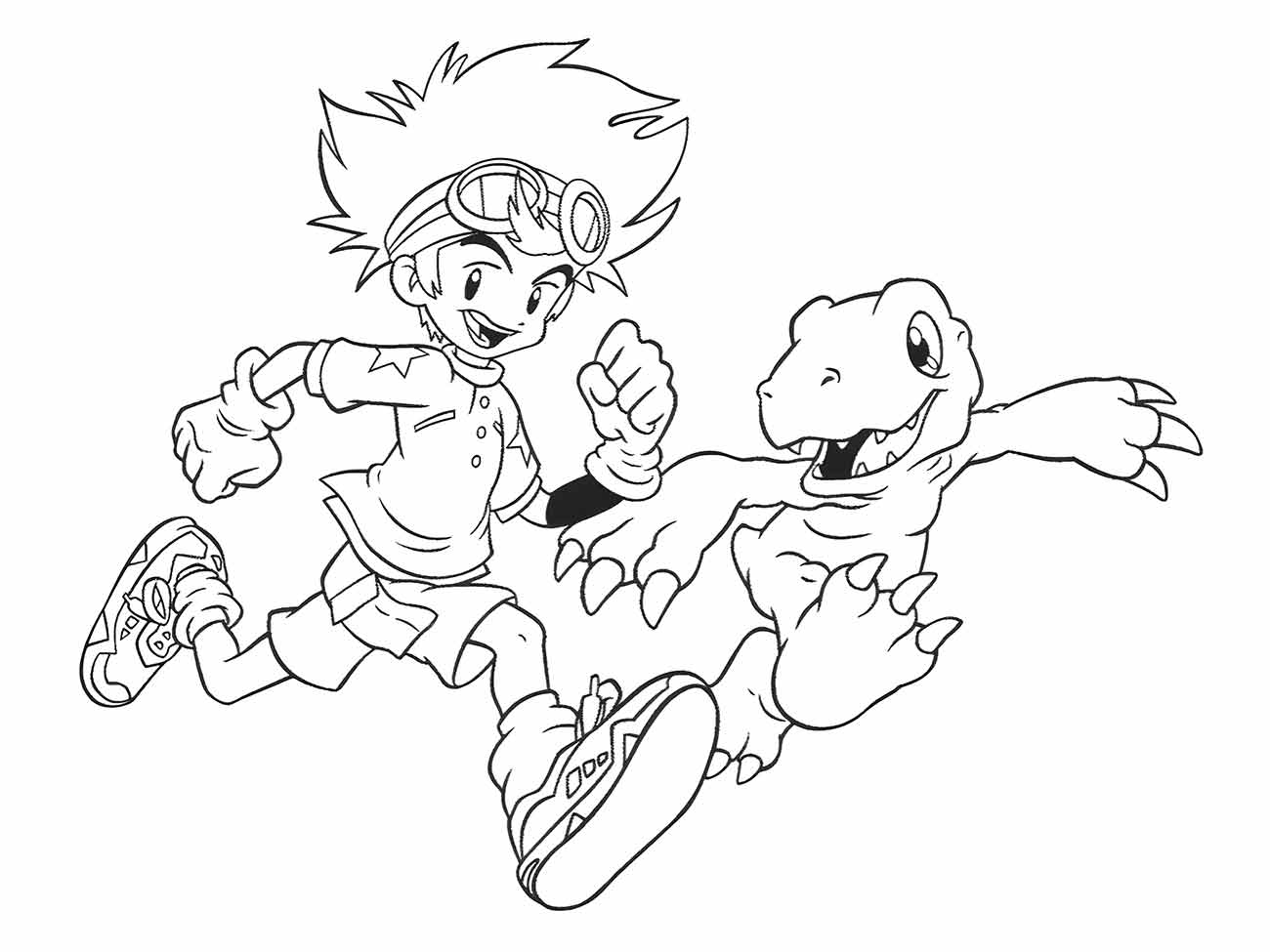 Digimon coloring page (44)