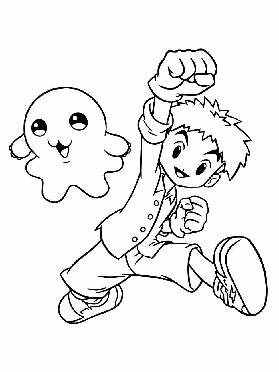 Digimon coloring page (46)