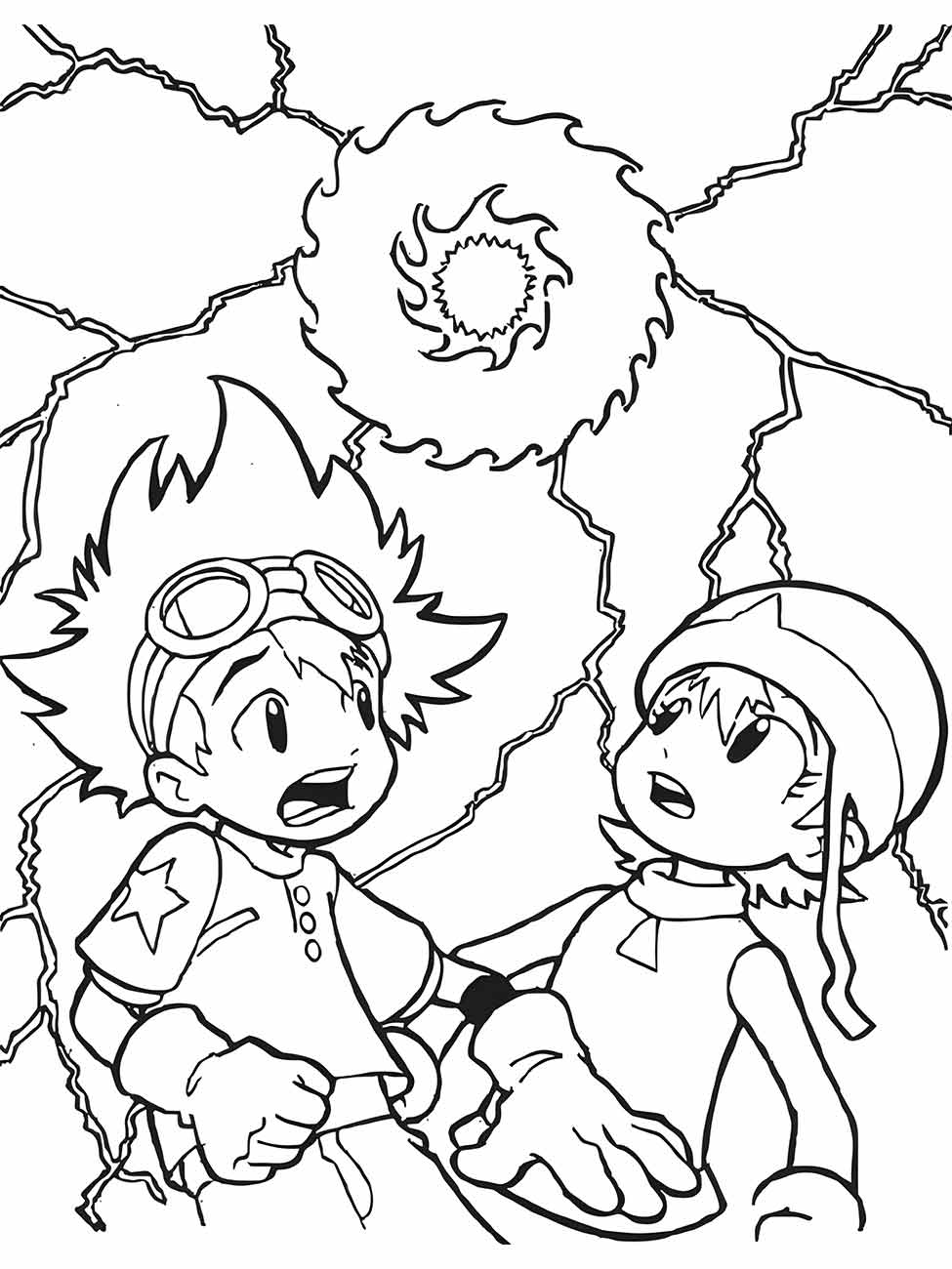 Digimon coloring page (52)