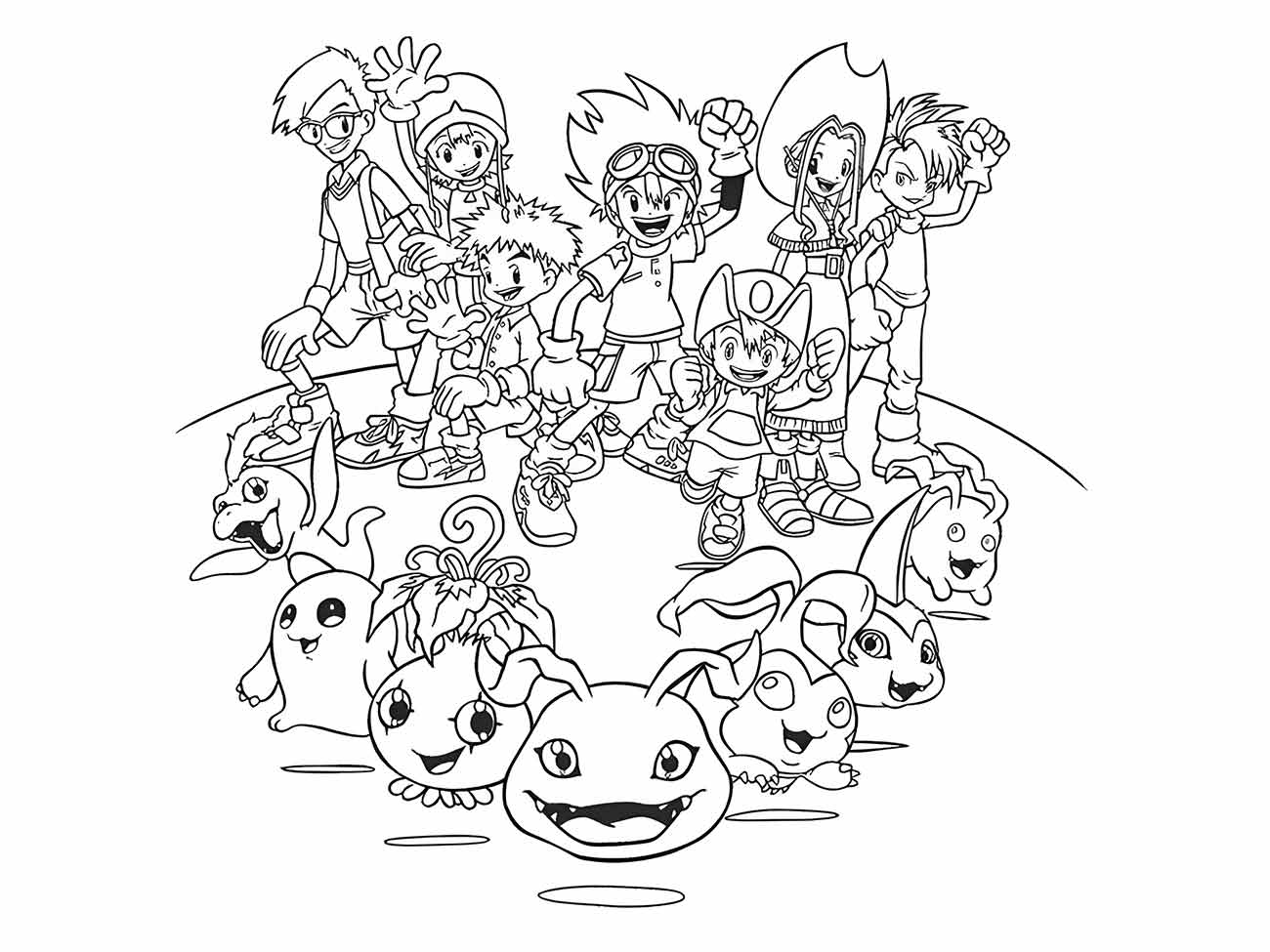 Digimon coloring page (57)