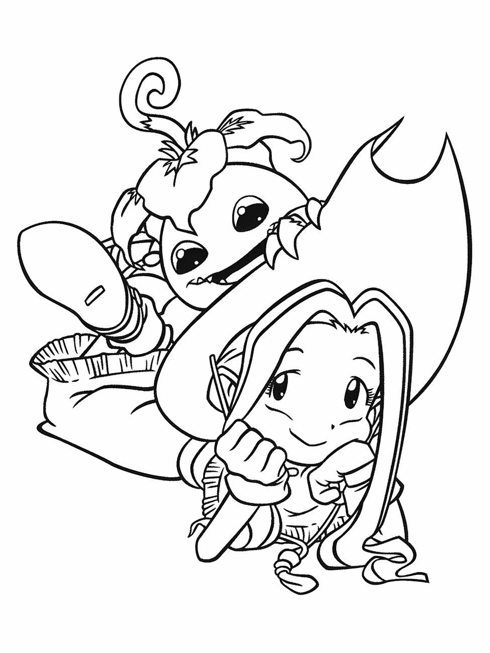 Digimon coloring page (58)