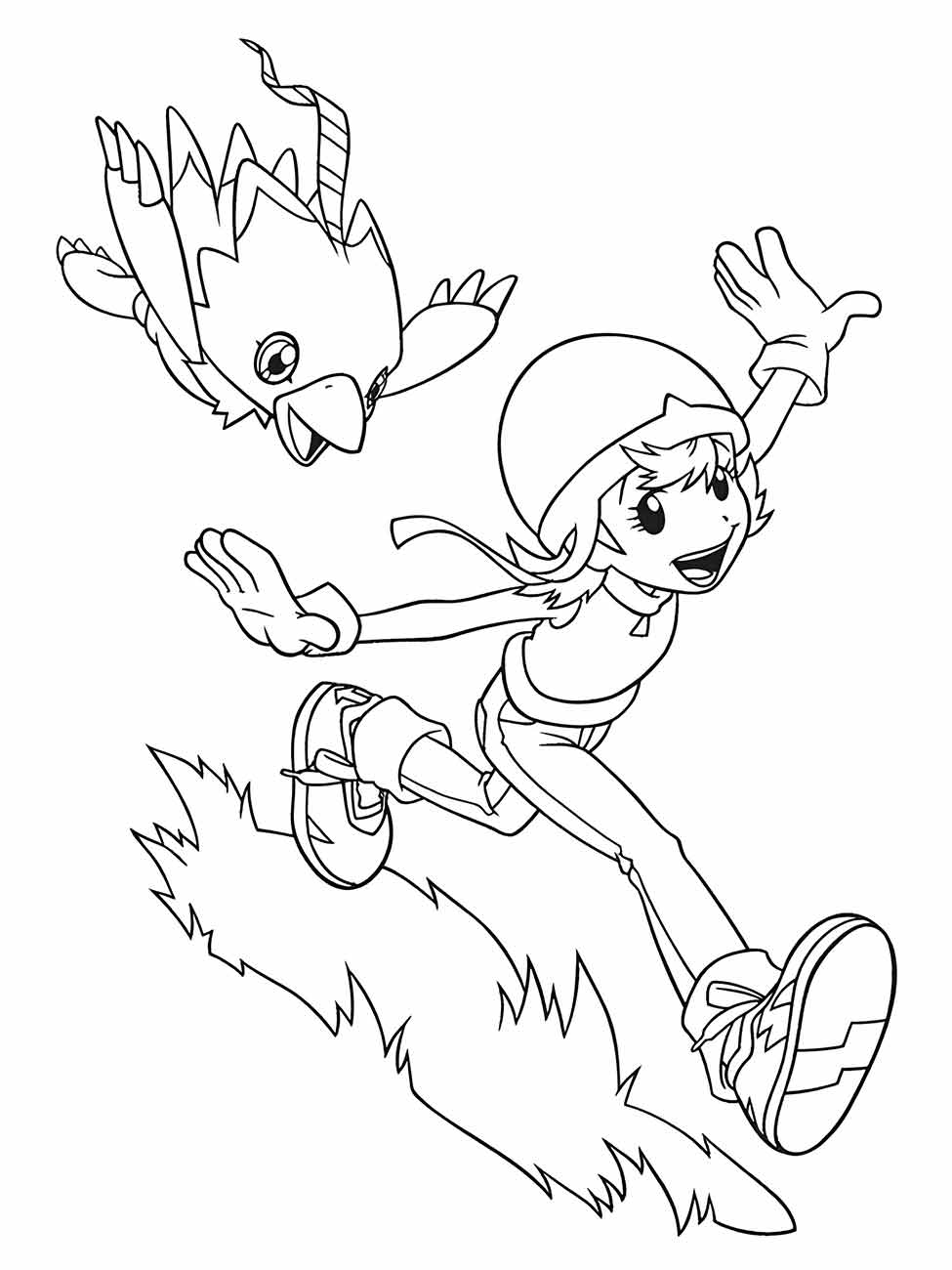 Digimon coloring page (60)