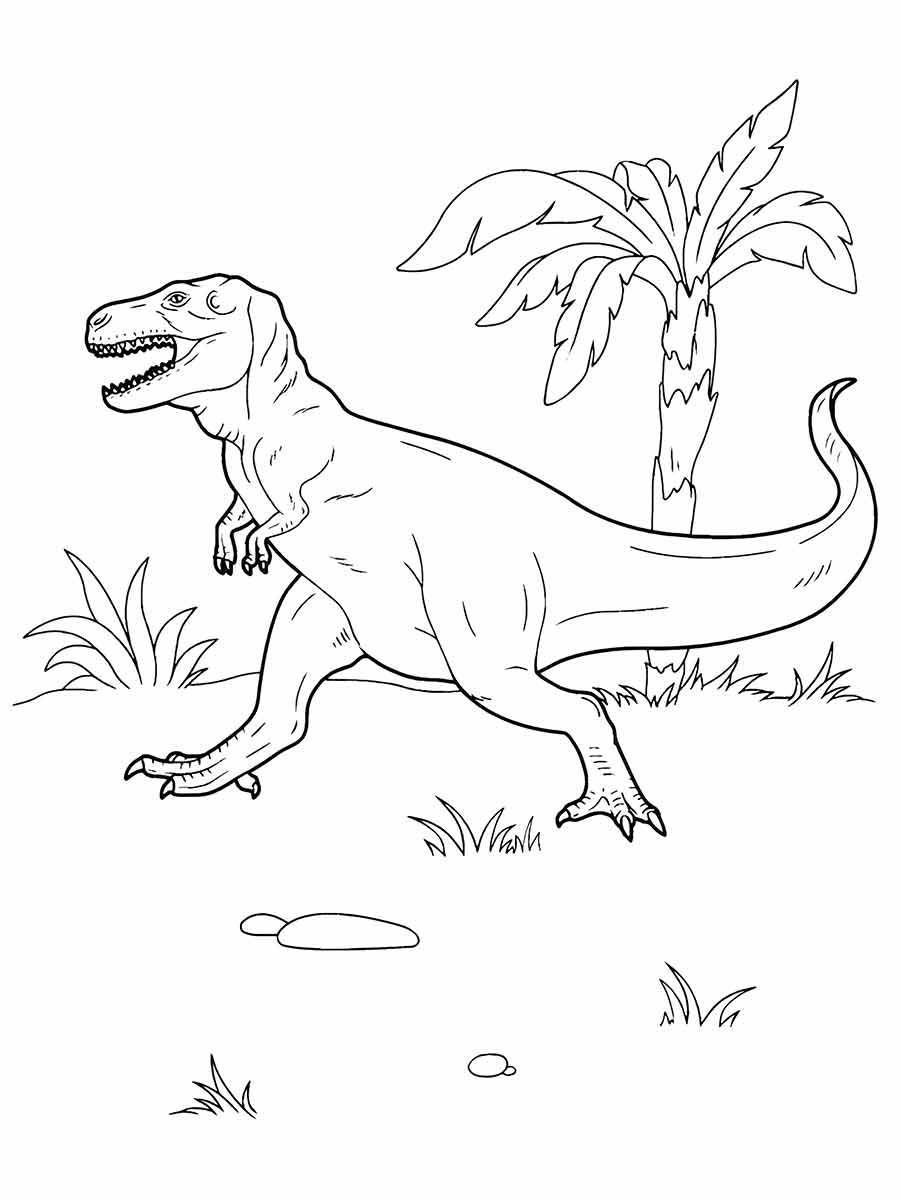 Dinossaurs coloring page (15)