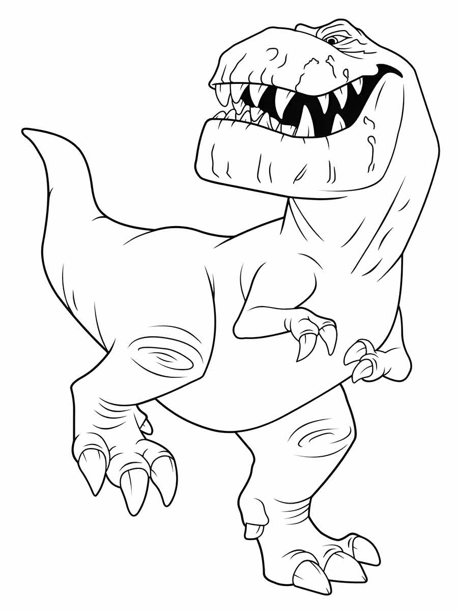 Dinossaurs coloring page (16)