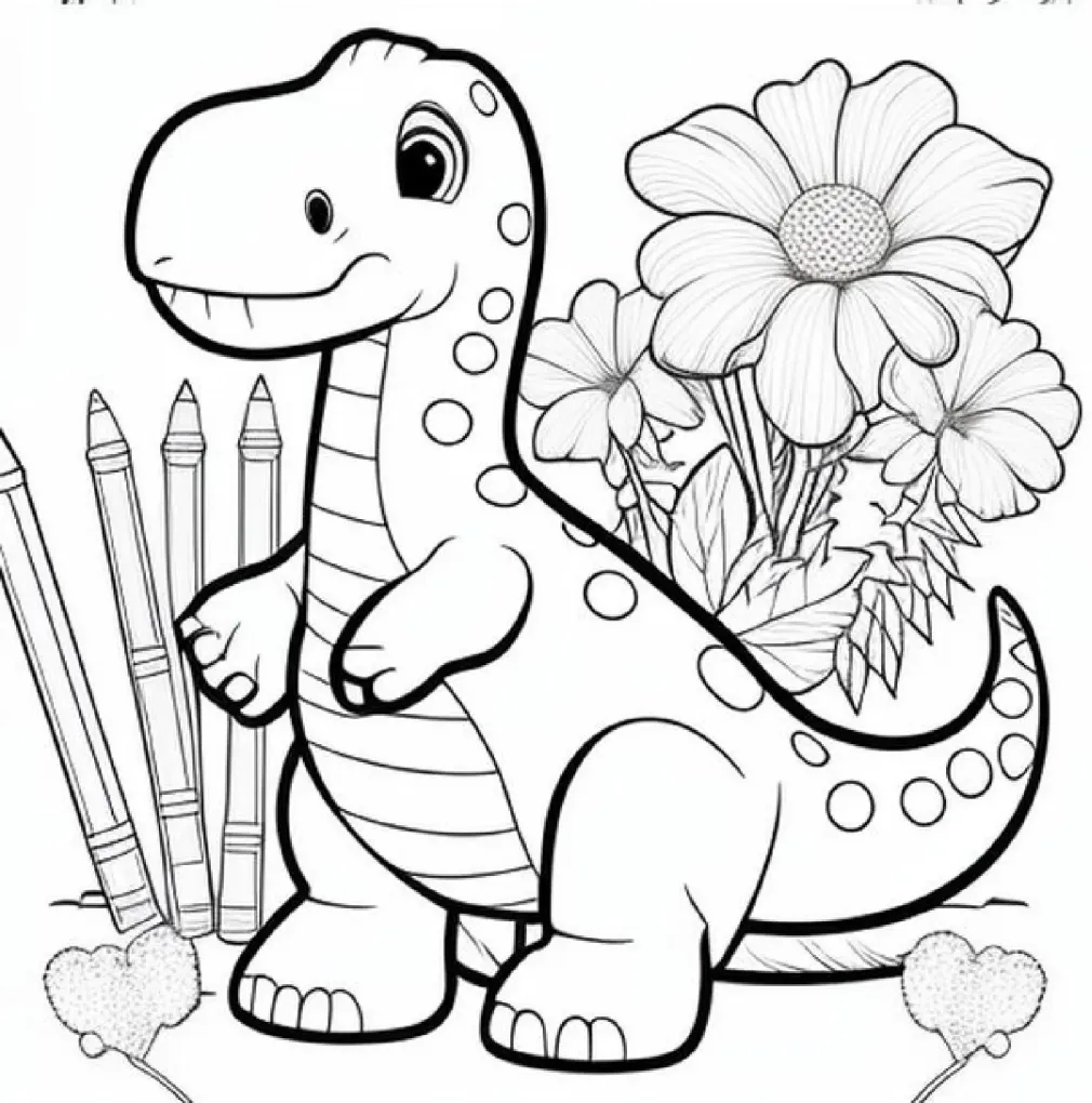 Dinossaurs coloring page (21)