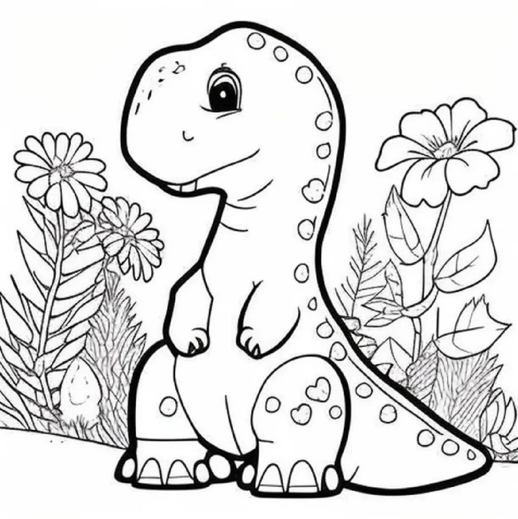 Dinossaurs coloring page (27)