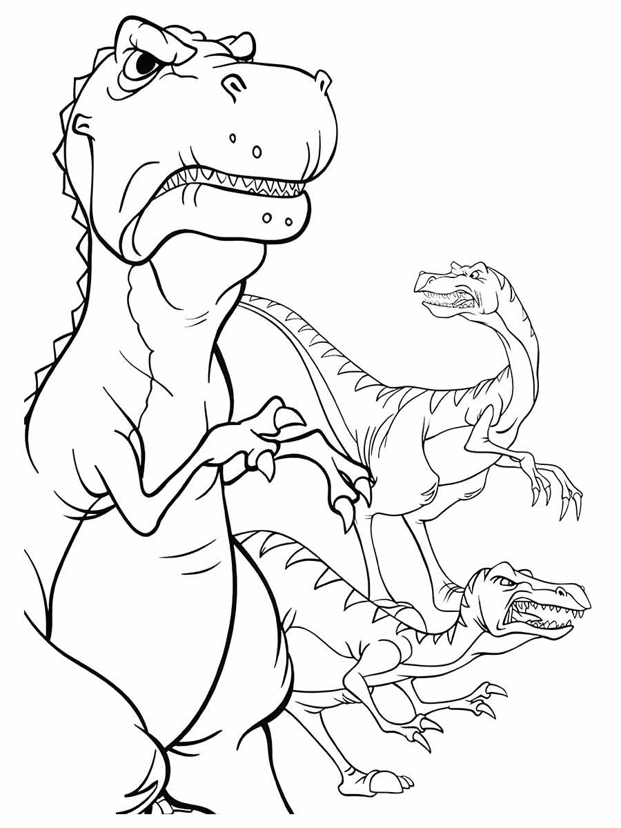 Dinossaurs coloring page (30)