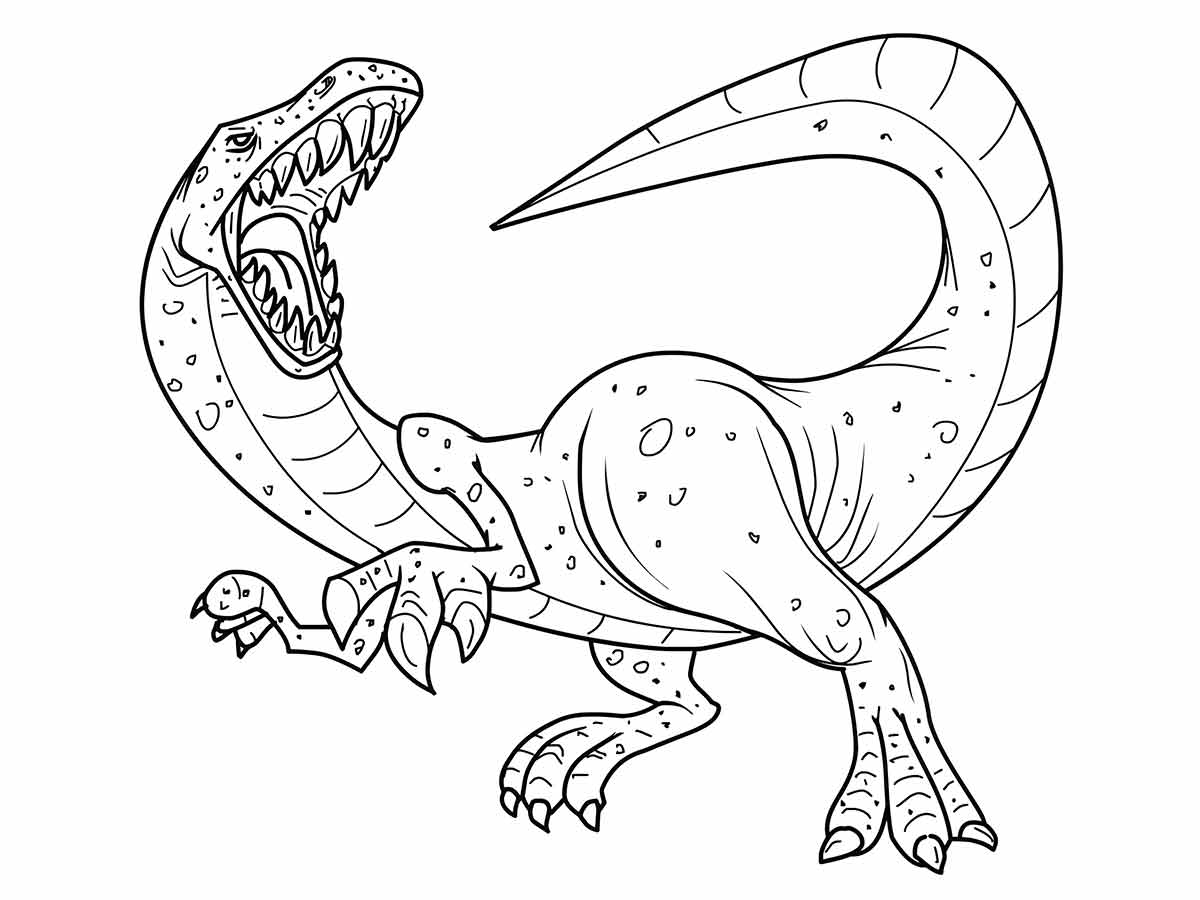 Dinossaurs coloring page (33)