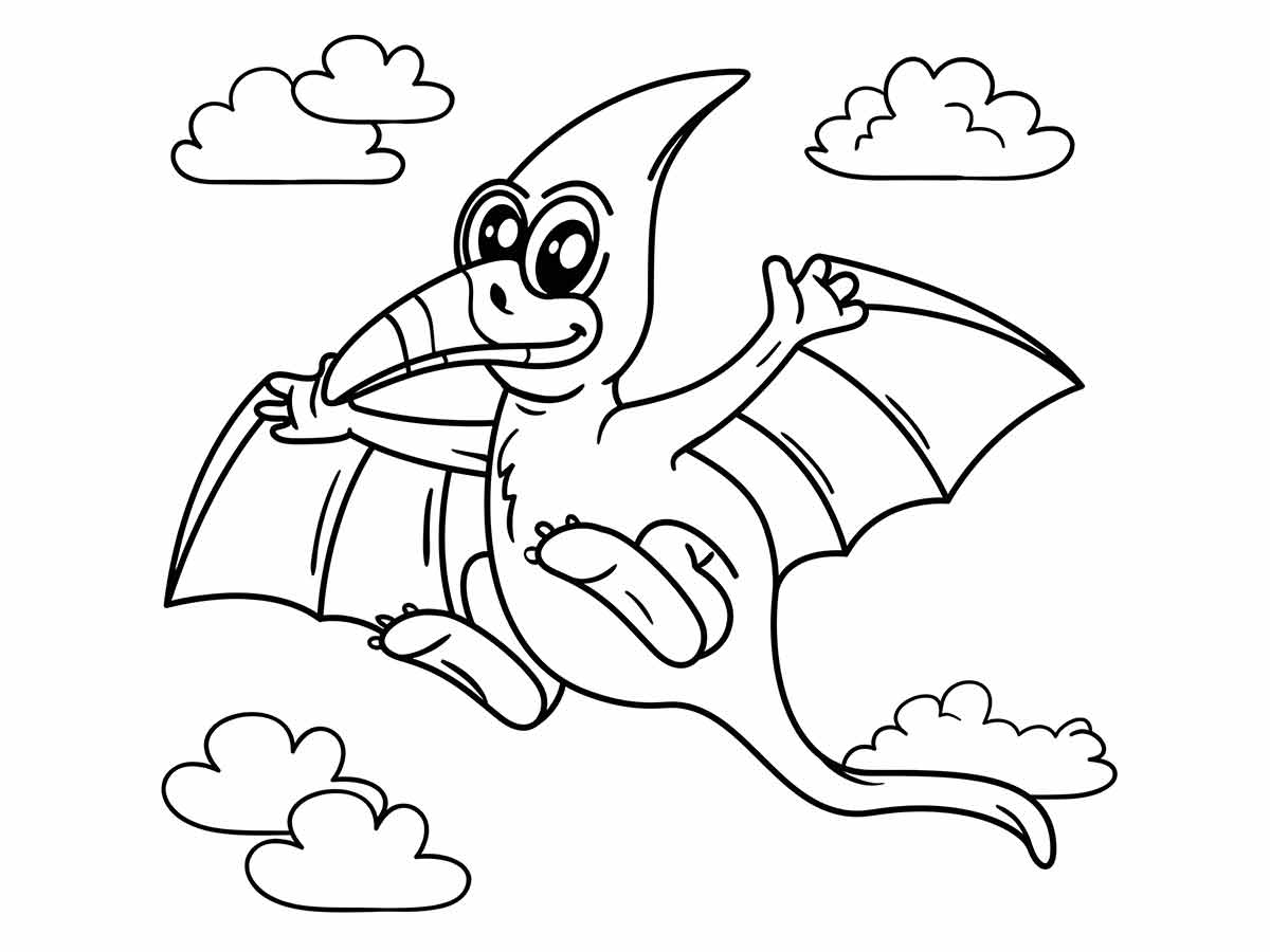 Dinossaurs coloring page (34)