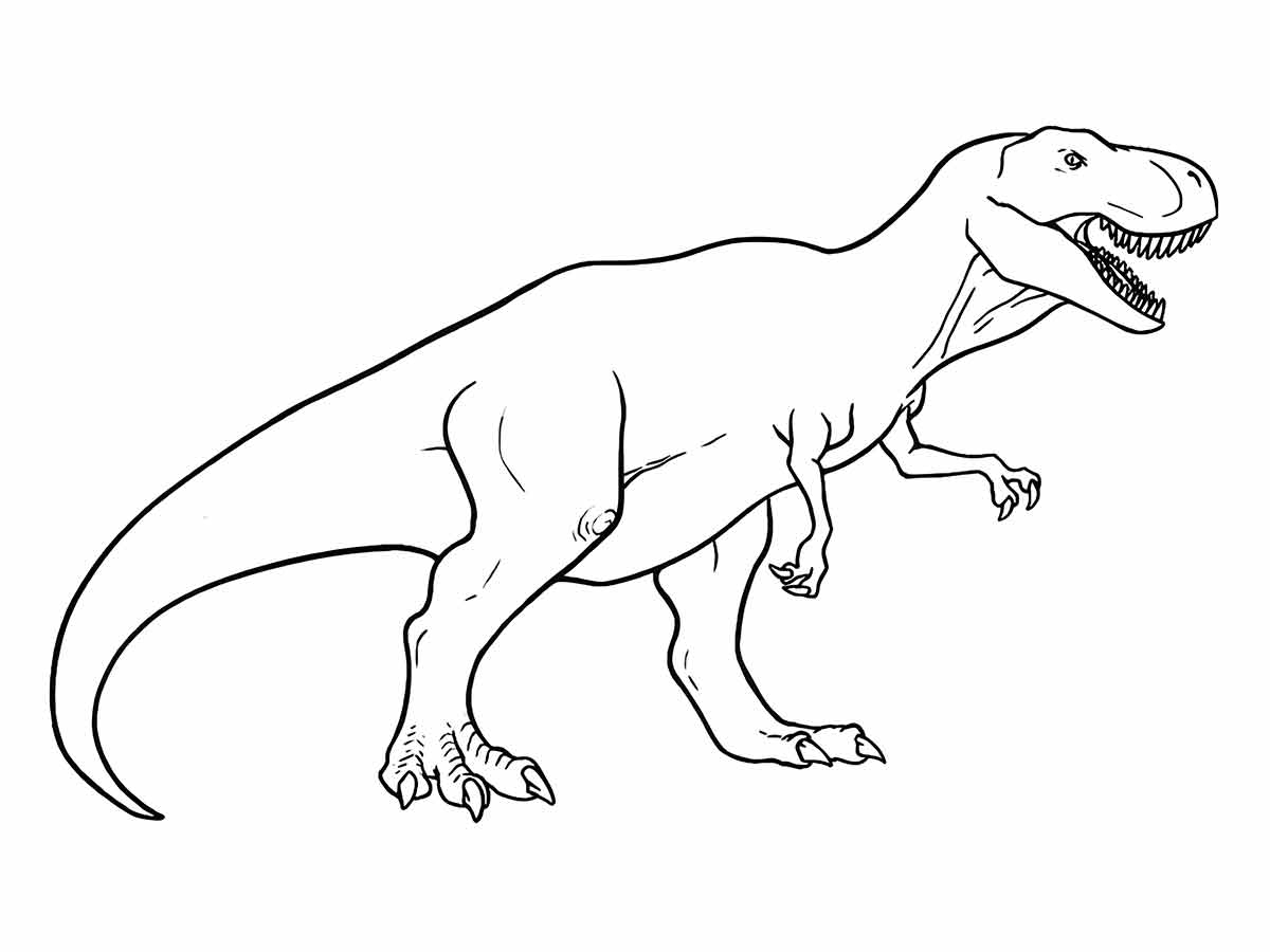 Dinossaurs coloring page (39)