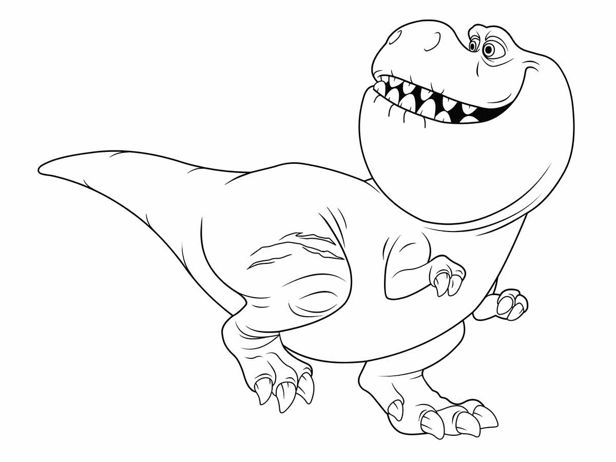 Dinossaurs coloring page (40)