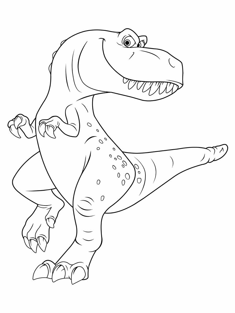 Dinossaurs coloring page (41)