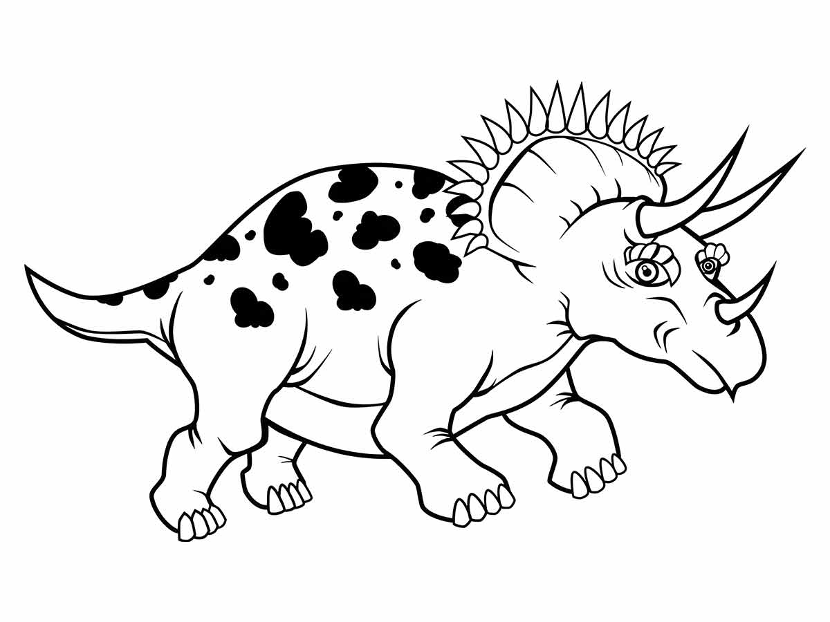 Dinossaurs coloring page (46)