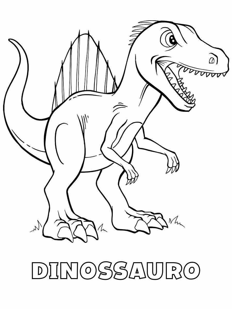 Dinossaurs coloring page (47)