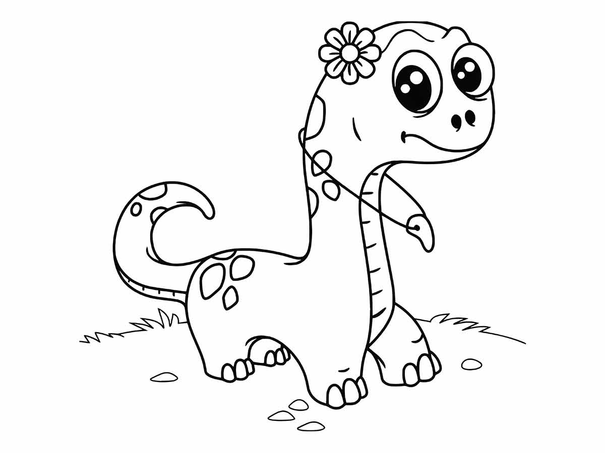 Dinossaurs coloring page (48)