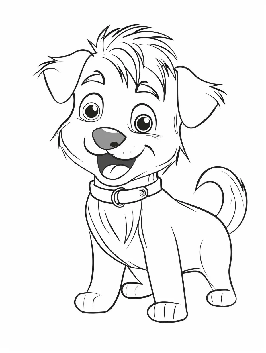 Dog Coloring page (11)