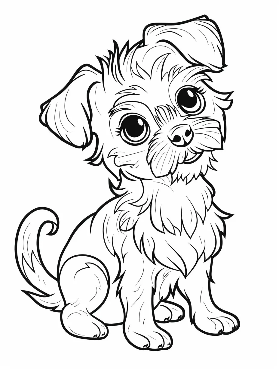 Dog Coloring page (12)