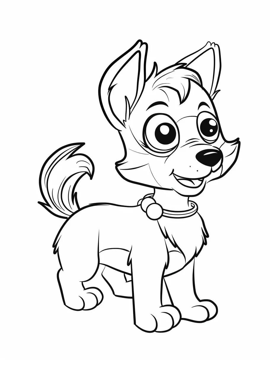 Dog Coloring page (13)