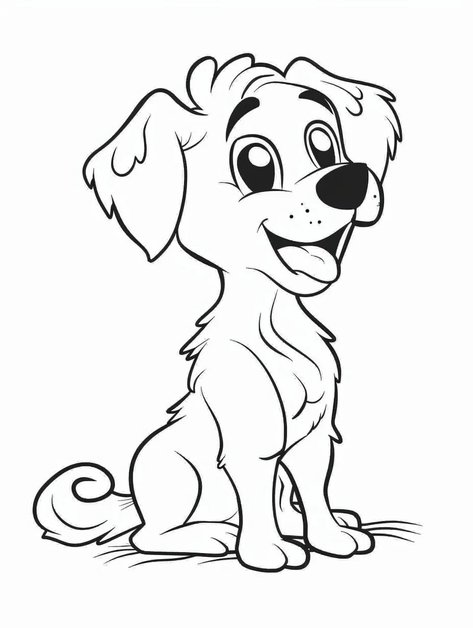 Dog Coloring page (14)