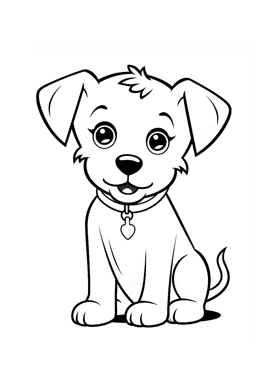 Dog Coloring page (17)