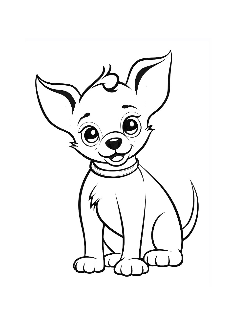 Dog Coloring page (18)