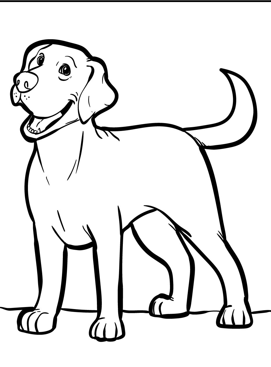 Dog Coloring page (26)