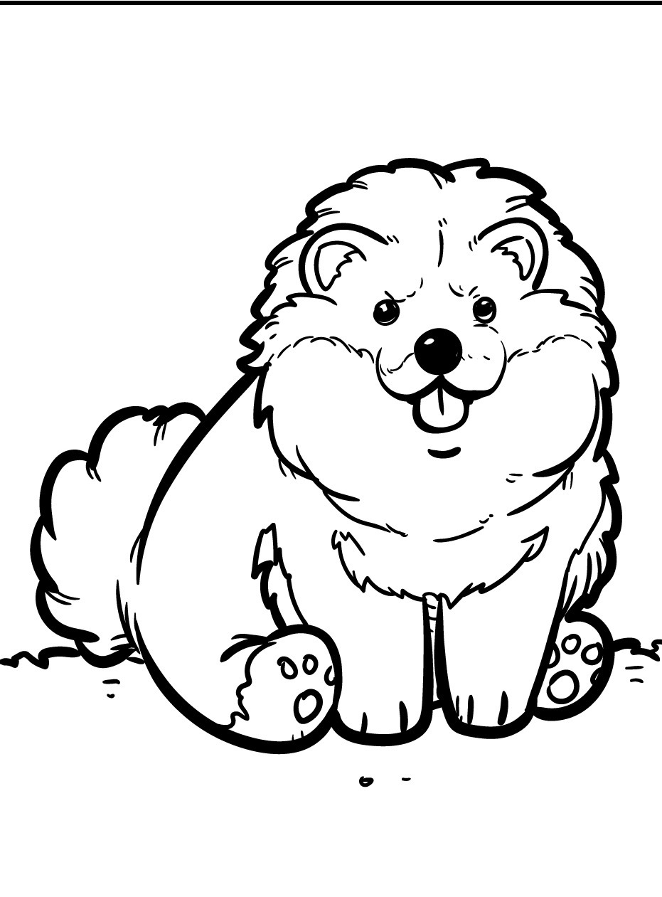 Dog Coloring page (29)