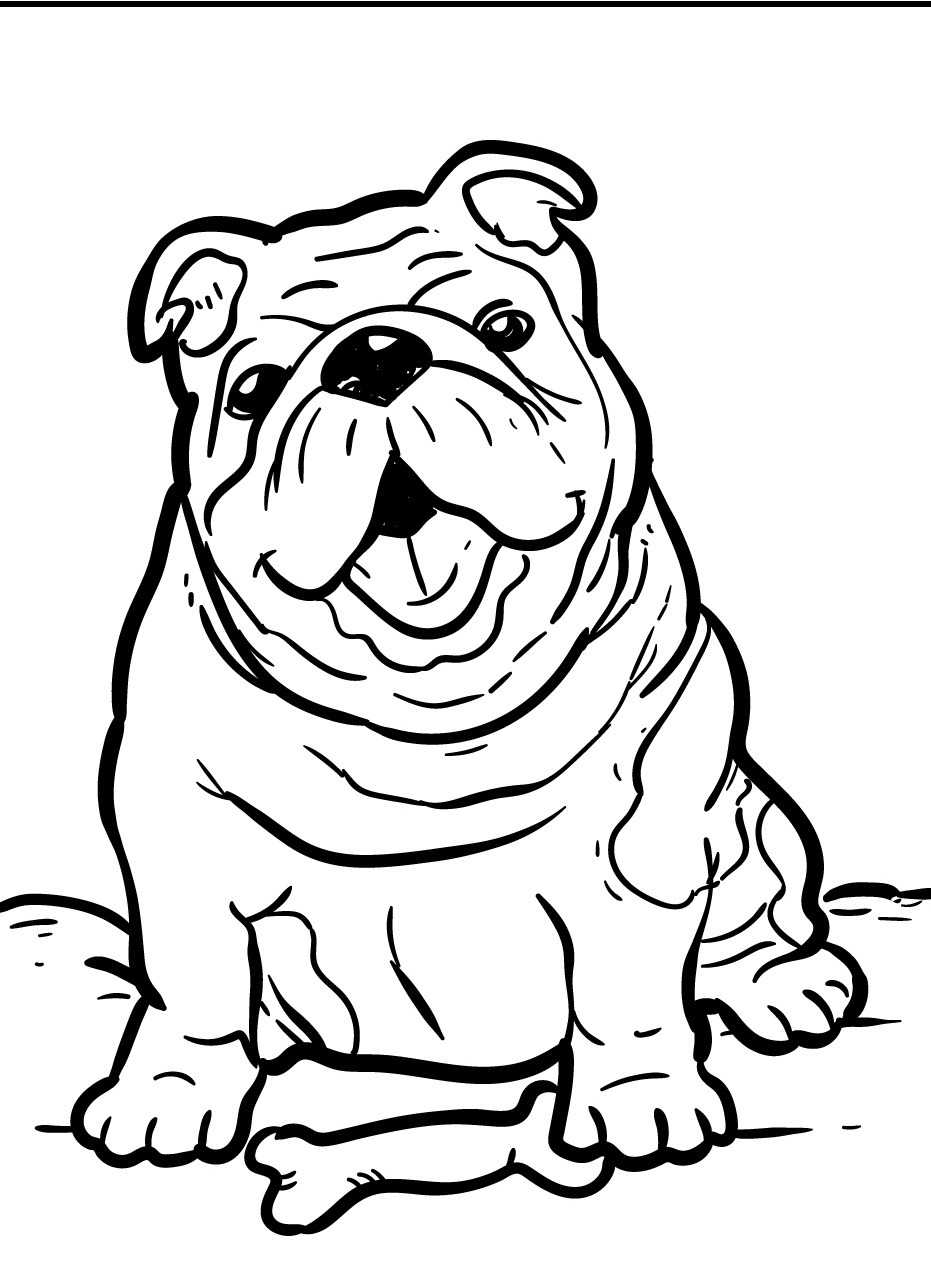 Dog Coloring page (49)