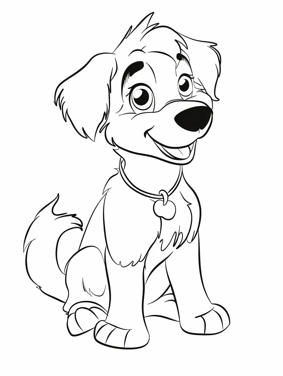 Dog Coloring page (7)